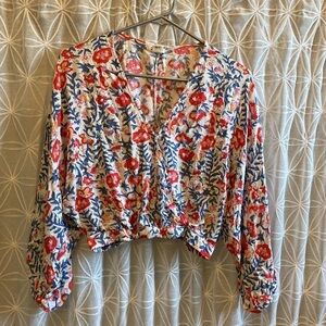 Billabong Floral Blouse